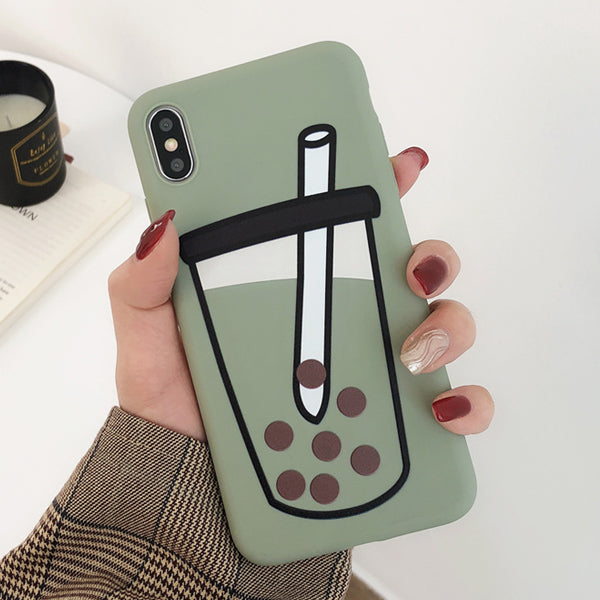 Bubble Tea Matte Case