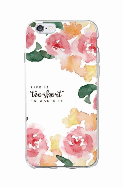 Only Love Happy Trust Quote Soft Phone Case