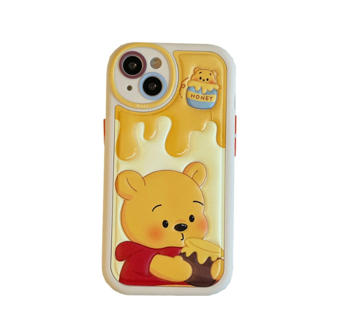 Cute Bear Leather Soft Cover