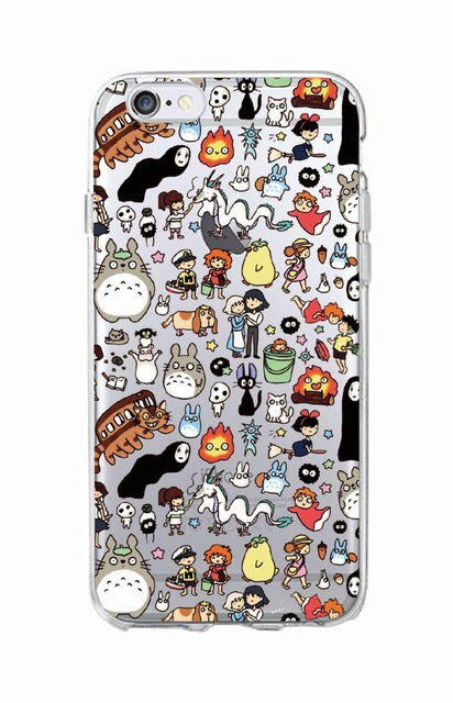 Anime Soft Clear Phone Case