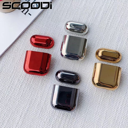 Electroplated Hard Shell Airpods Case