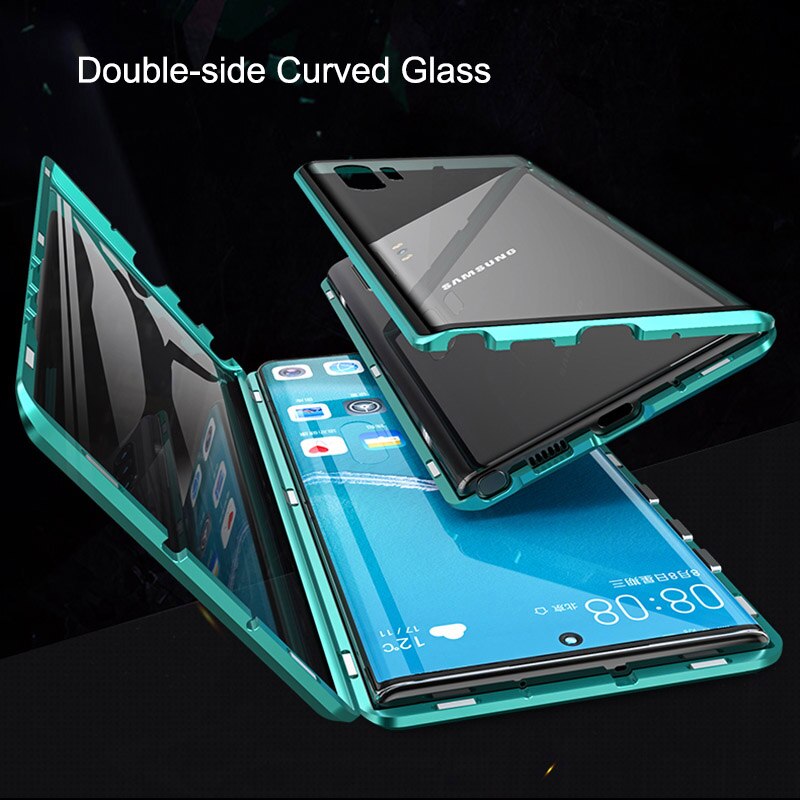 Full body Magnetic Tempered Glass Case