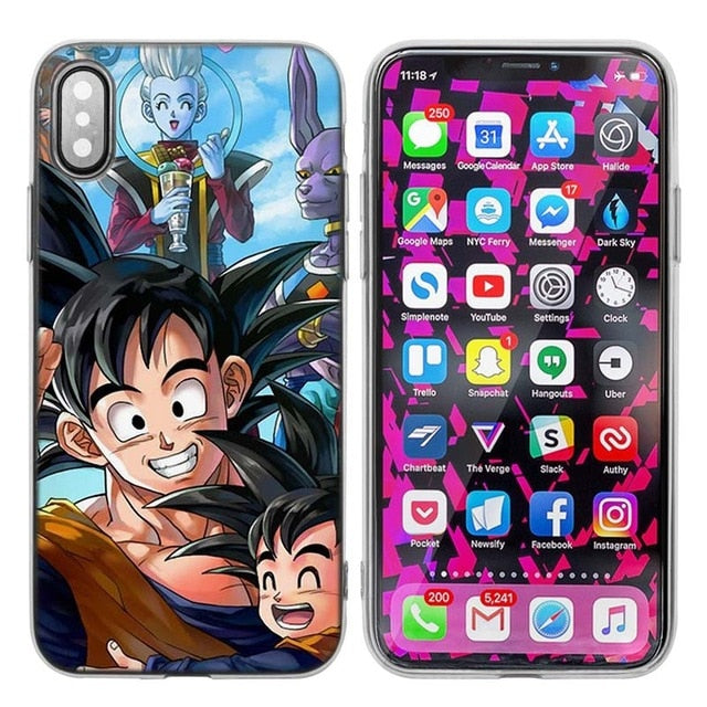 Dragon Ball Z Anime Goku Cartoon Phone Case