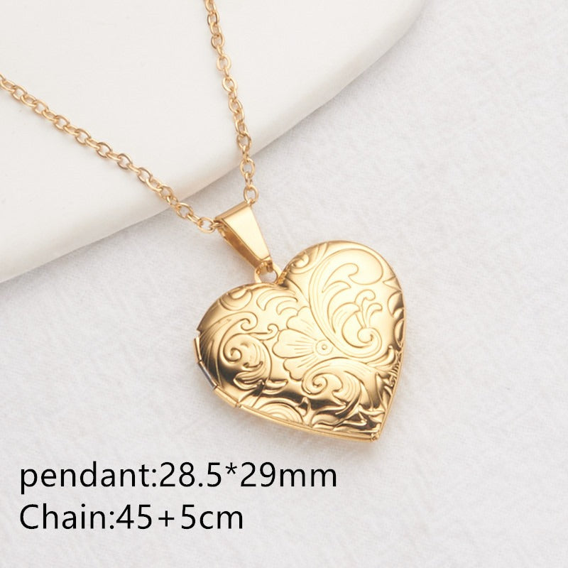 Opening Heart Necklace