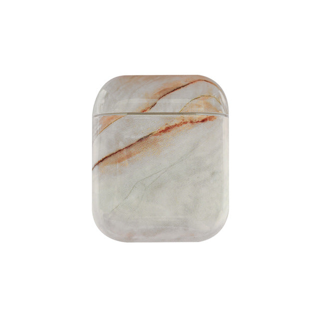 Luxury Marble Hard Headphone Case