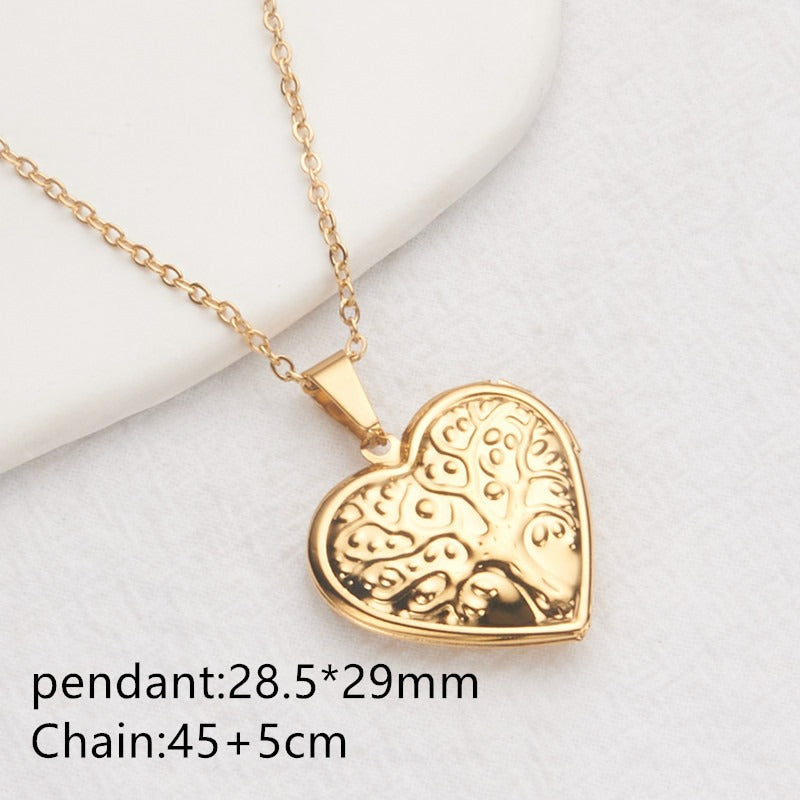 Opening Heart Necklace