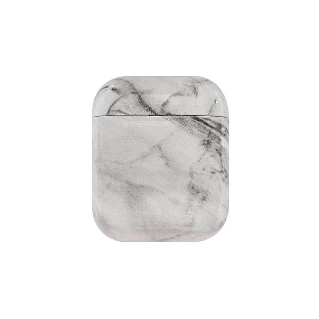 Luxury Marble Hard Headphone Case