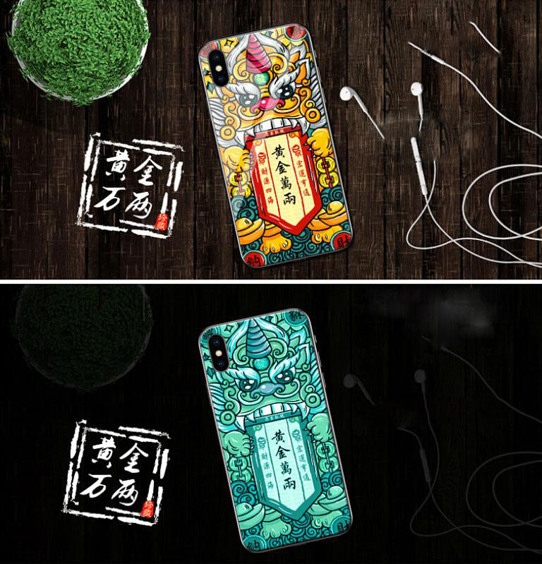 Luminous Glass Phone Case