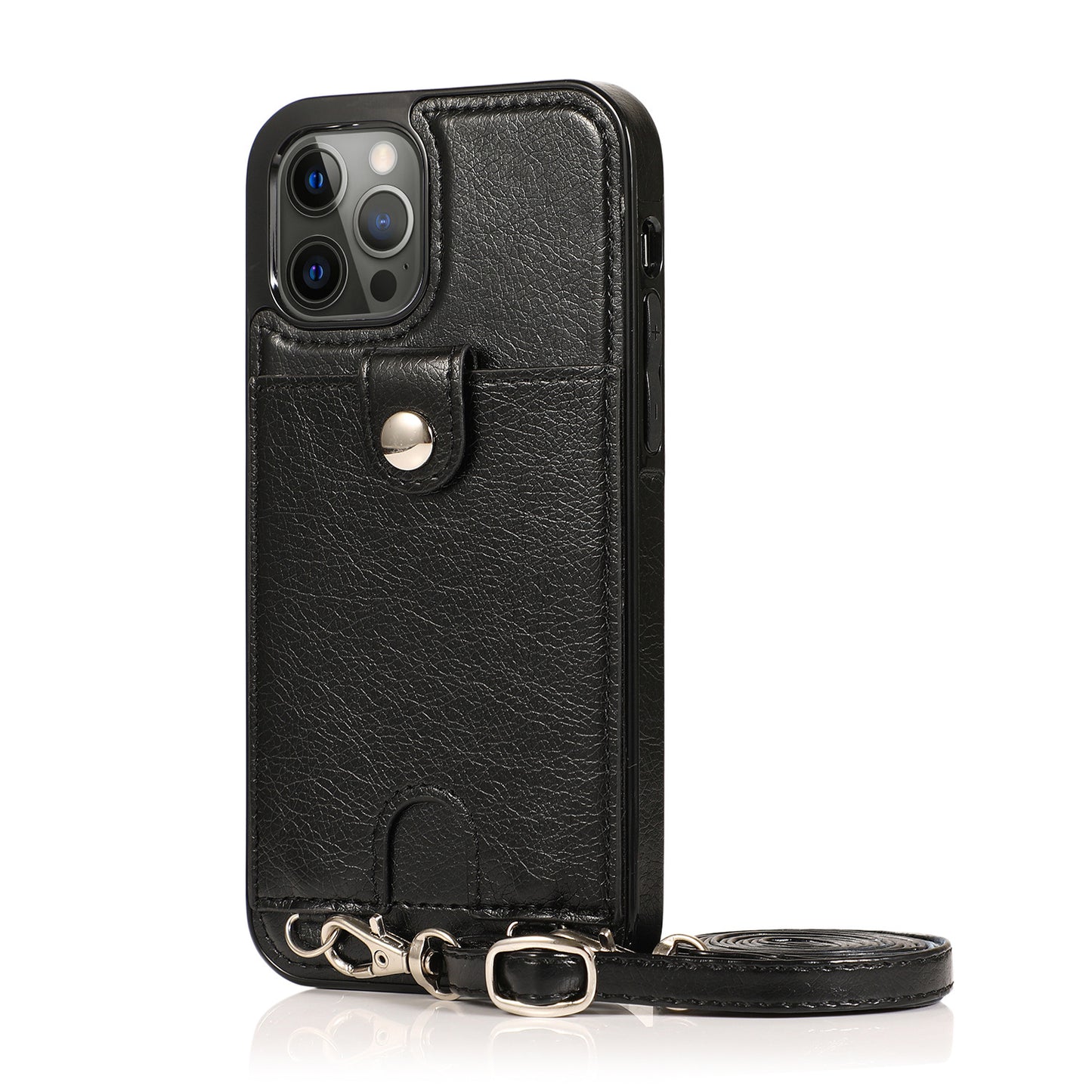 Card Phone Leather Case