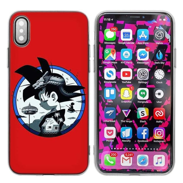 Dragon Ball Z Anime Goku Cartoon Phone Case