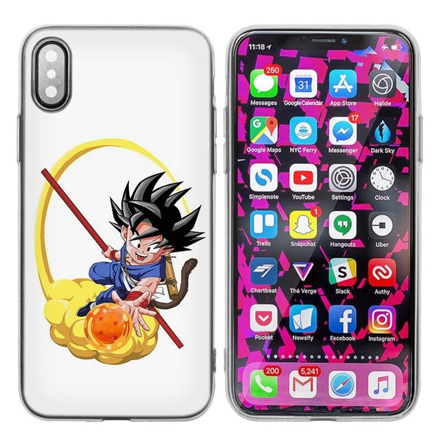 Dragon Ball Z Anime Goku Cartoon Phone Case