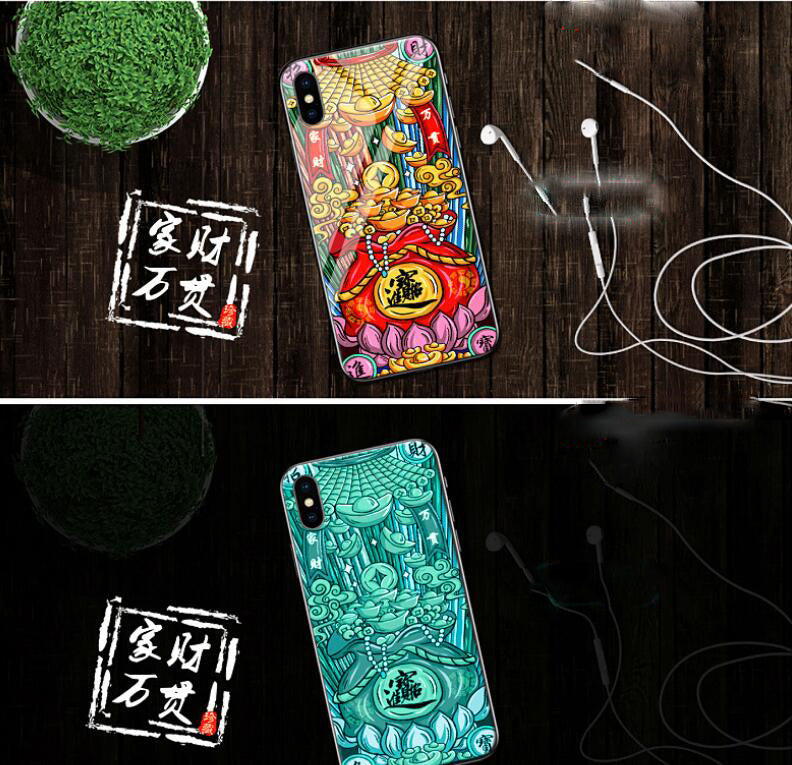 Luminous Glass Phone Case