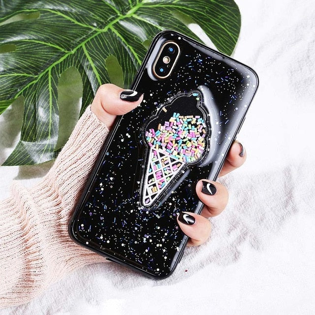 3D Dynamic Ice Cream Phone Case