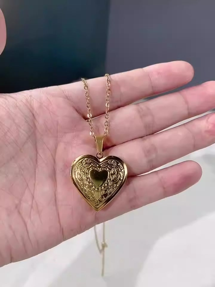 Opening Heart Necklace