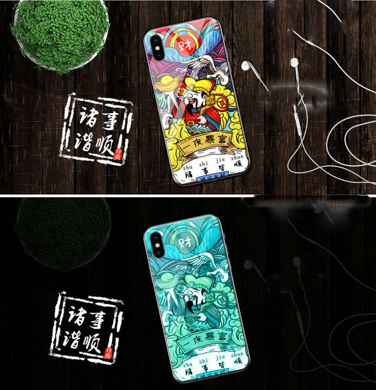 Luminous Glass Phone Case