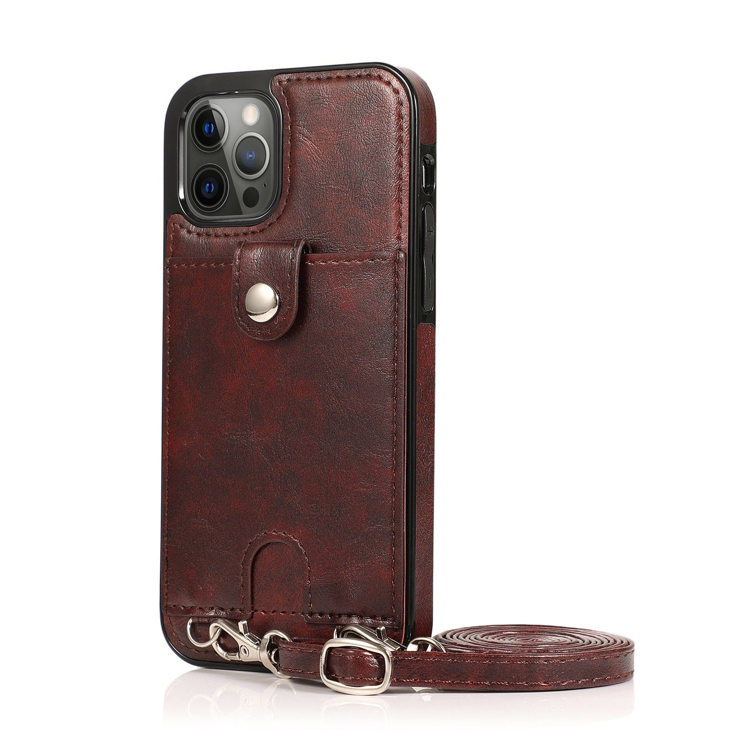 Card Phone Leather Case