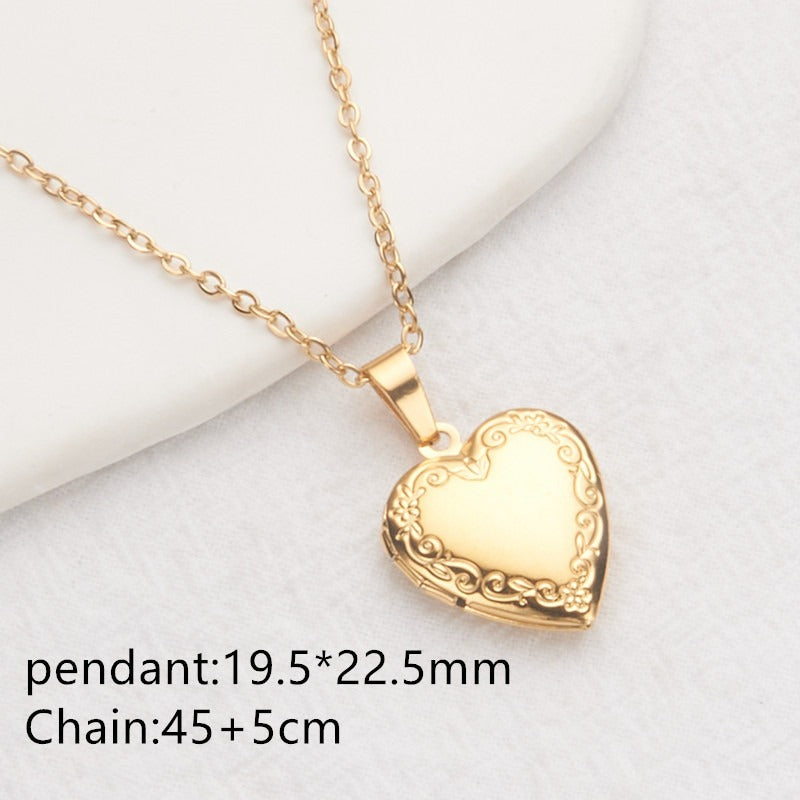 Opening Heart Necklace