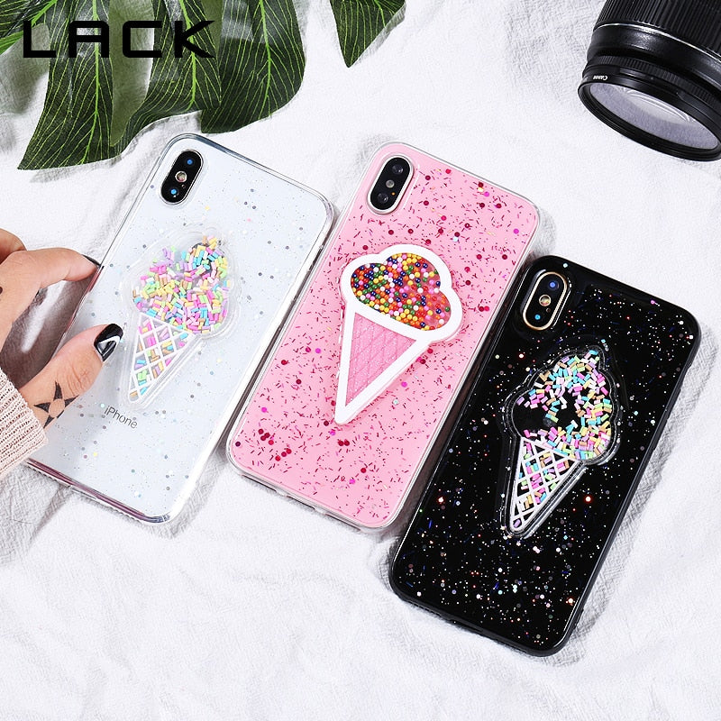 3D Dynamic Ice Cream Phone Case