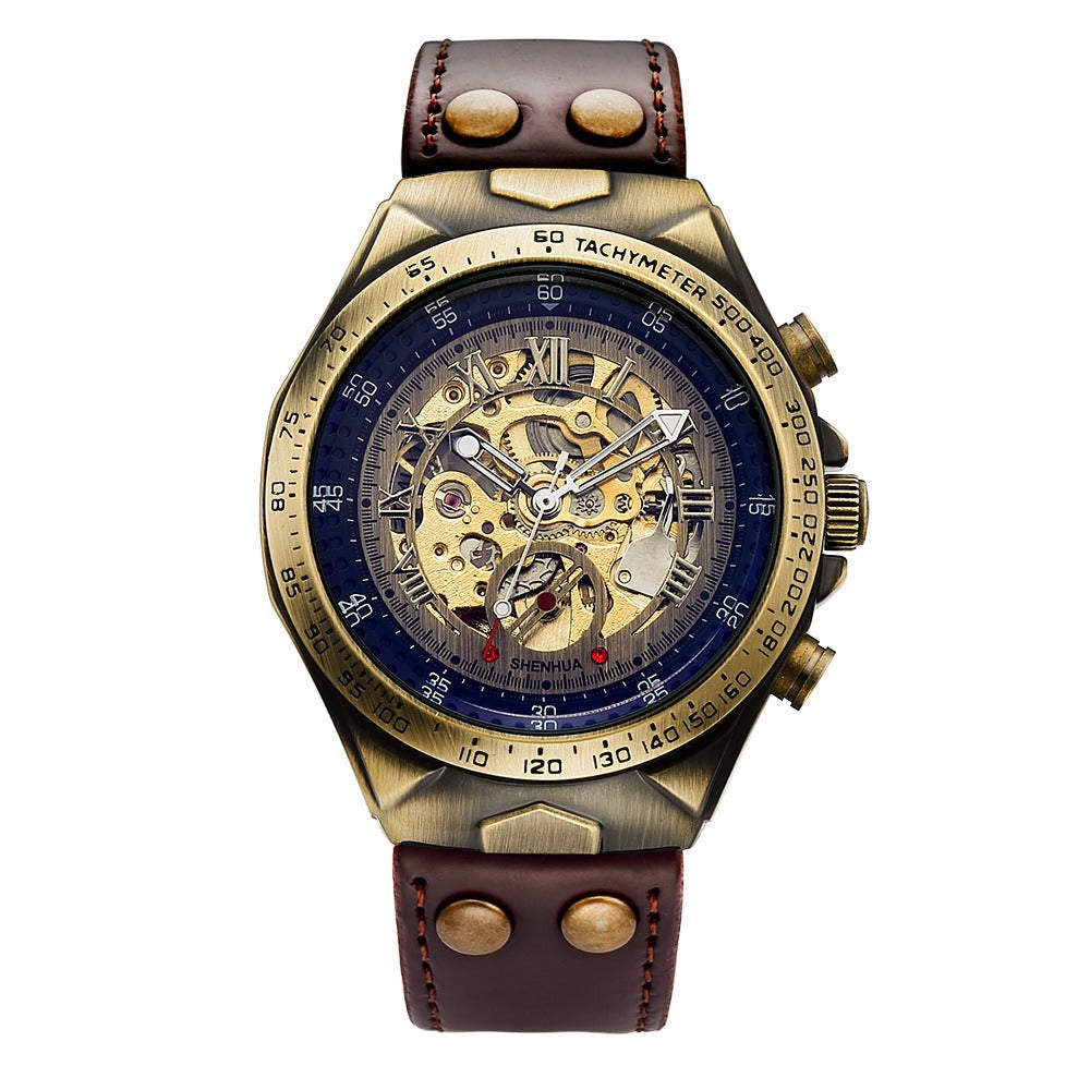 SHENHUA Men's Fashion Hollow out Watch