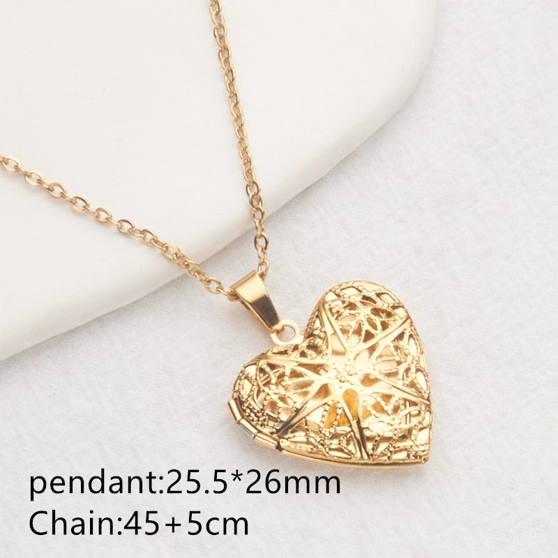 Opening Heart Necklace