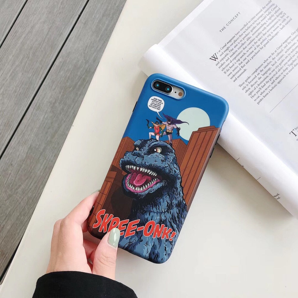 Comic Godzilla Phone Case