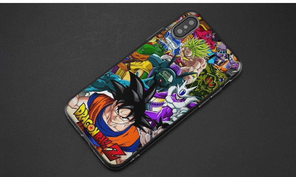 Dragon Ball Z Anime Goku Cartoon Phone Case