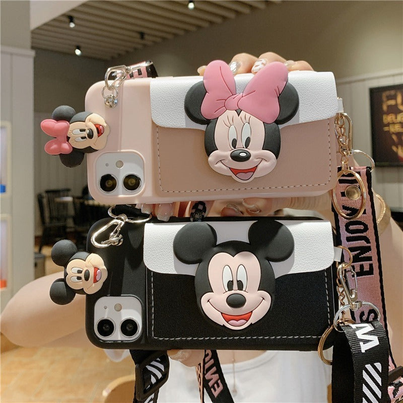 Mickey and Minnie Card and Coin Purse