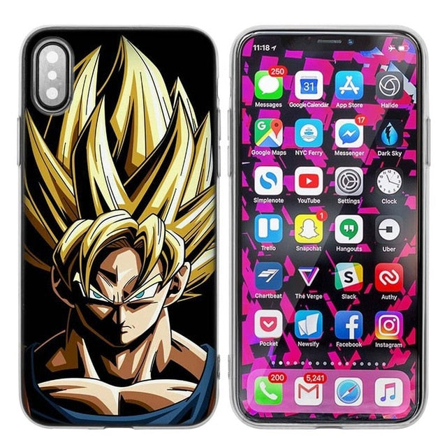 Dragon Ball Z Anime Goku Cartoon Phone Case