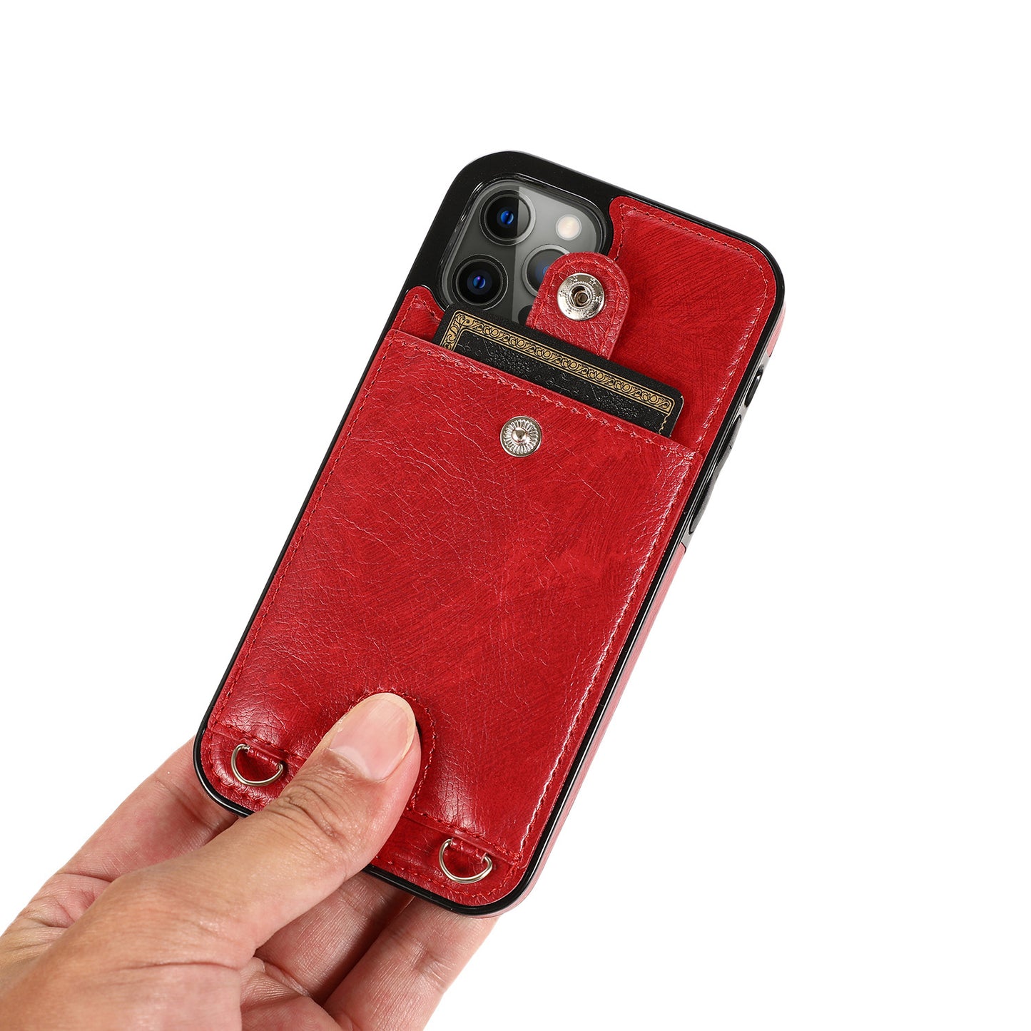 Card Phone Leather Case