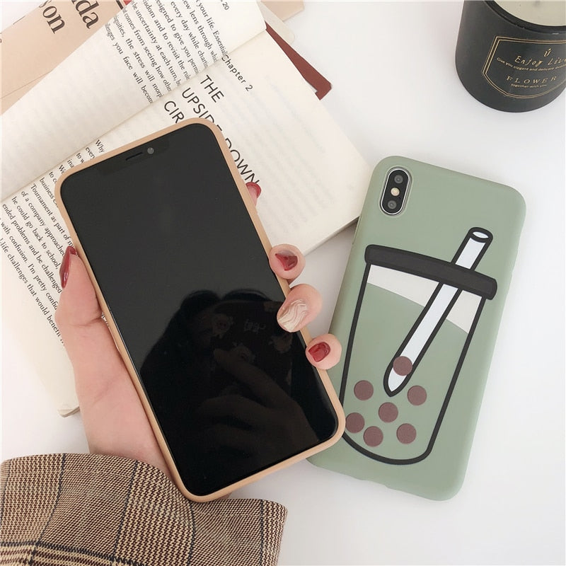 Bubble Tea Matte Case