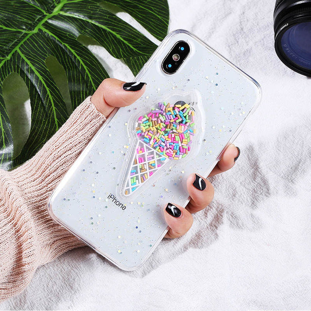 3D Dynamic Ice Cream Phone Case