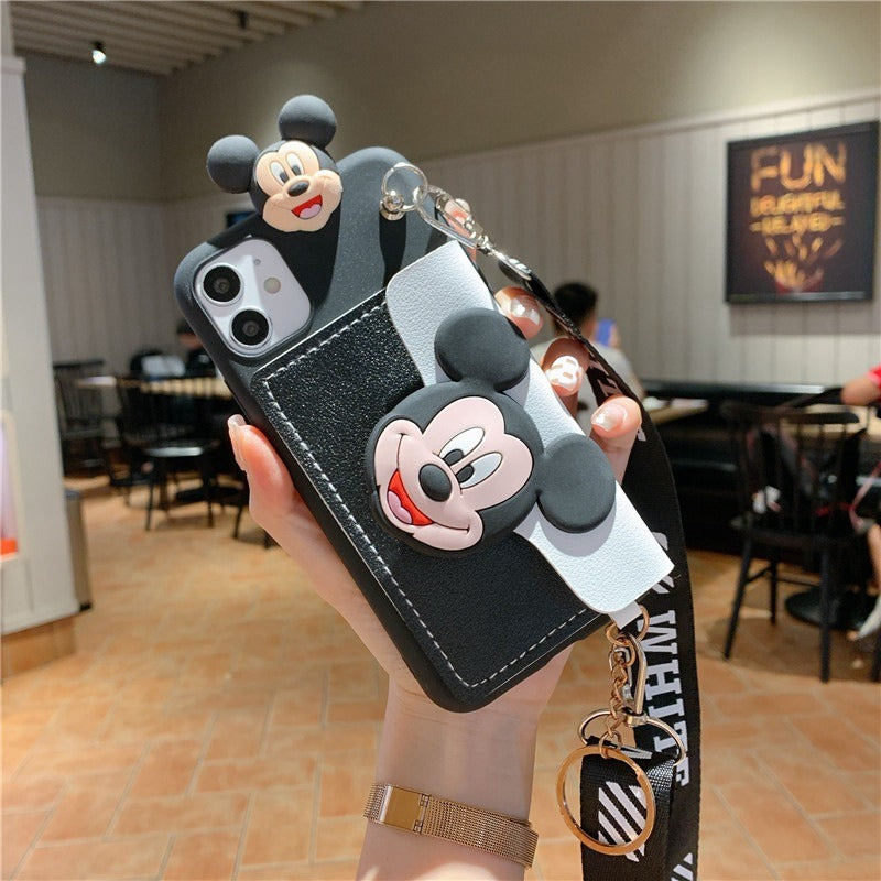 Mickey and Minnie Card and Coin Purse