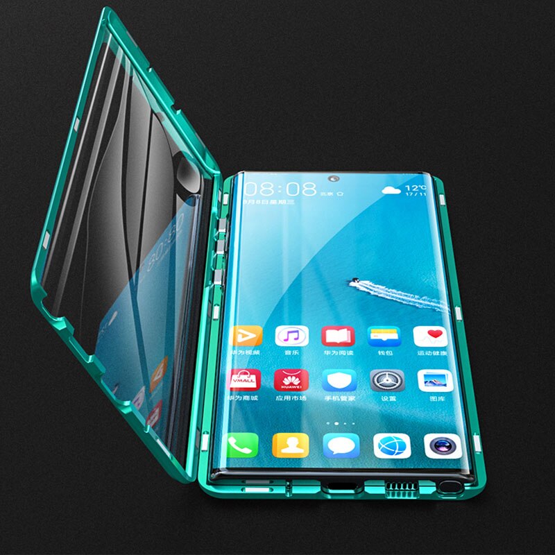 Full body Magnetic Tempered Glass Case