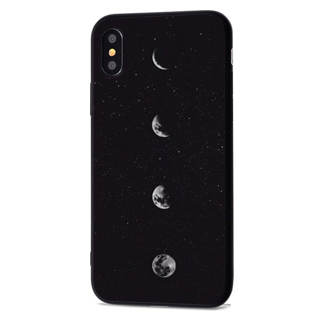 Space Moon Astronaut Phone Case