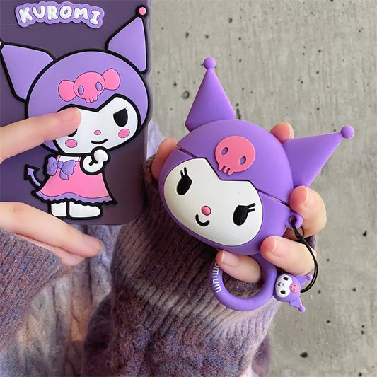 Big Head Kuromi AirPod Case