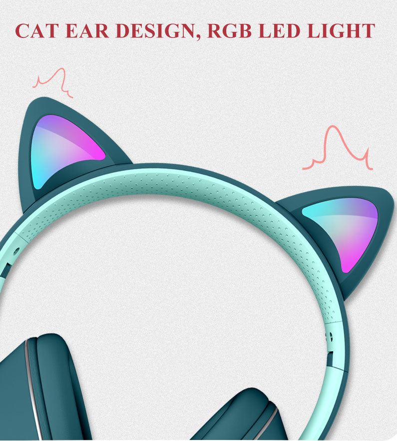 RGB Luminous Cat Ear Headset