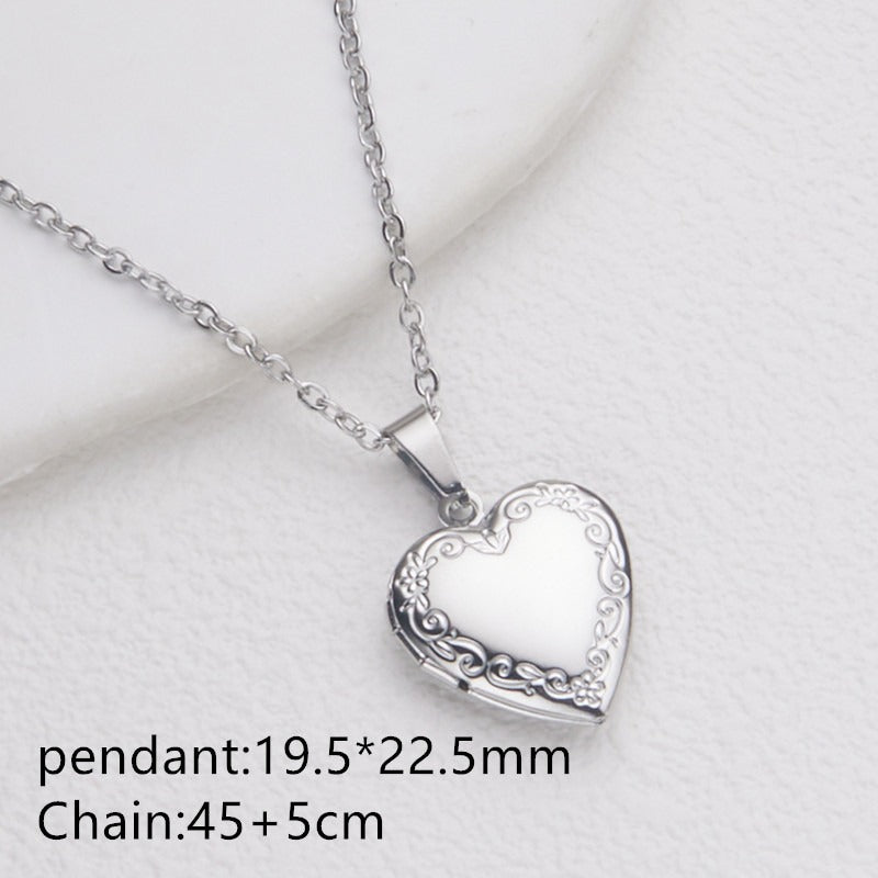 Opening Heart Necklace