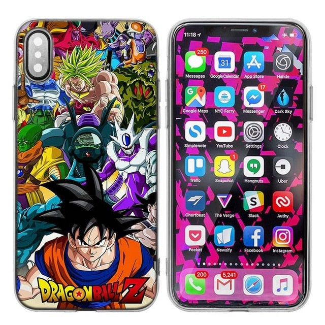 Dragon Ball Z Anime Goku Cartoon Phone Case