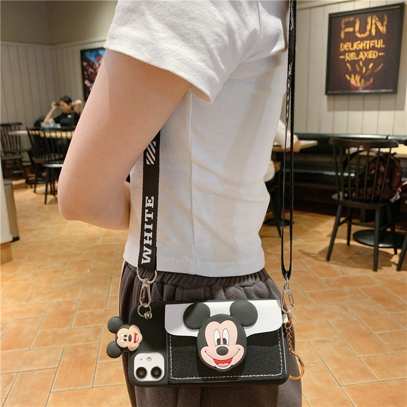 Mickey and Minnie Card and Coin Purse