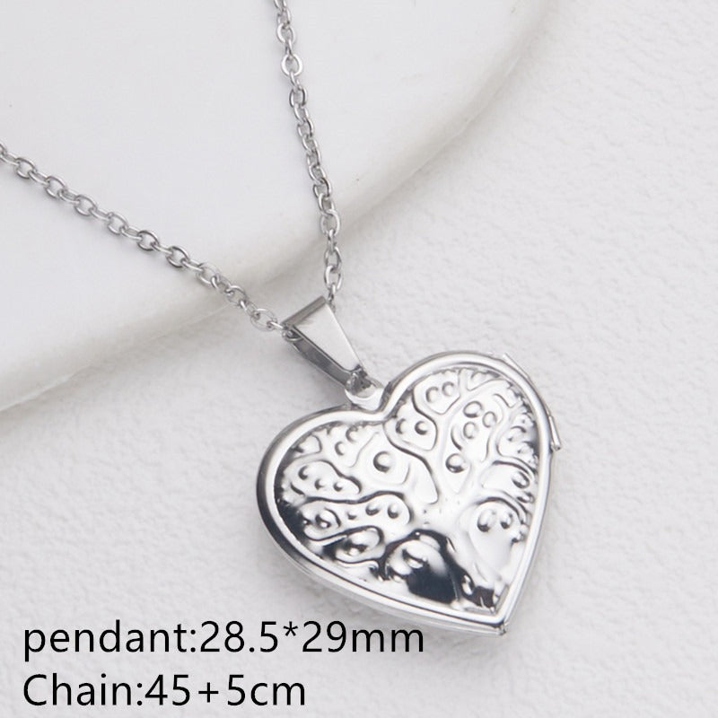 Opening Heart Necklace