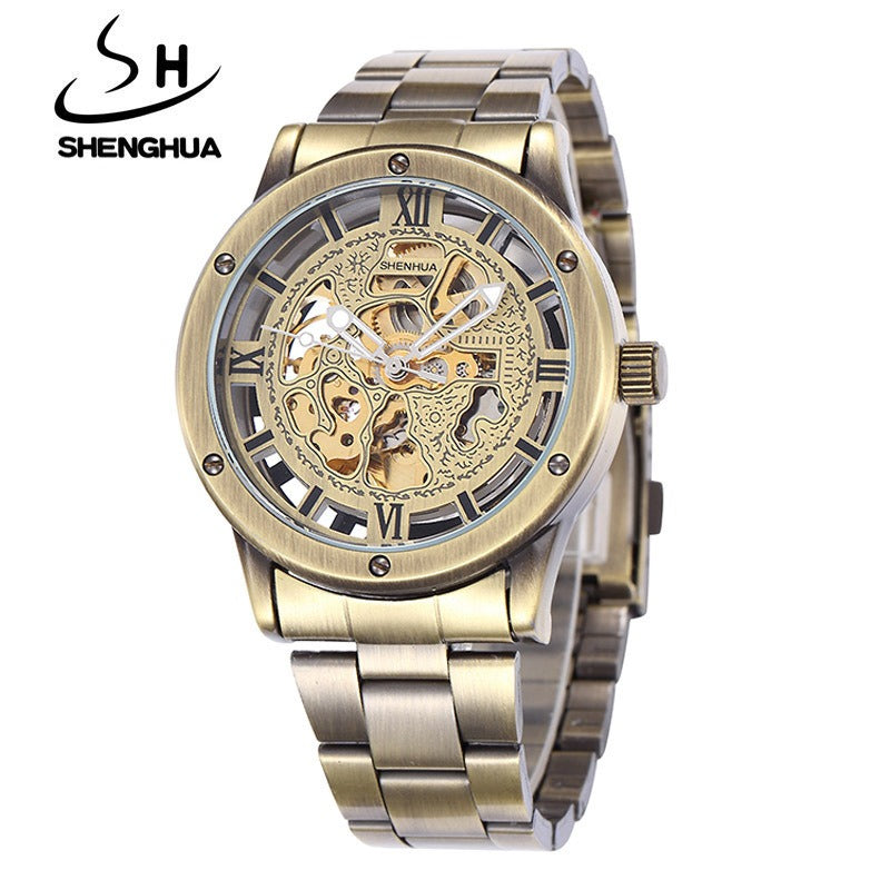 SHENHUA Men's Fashion Hollow out Watch