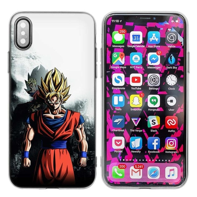 Dragon Ball Z Anime Goku Cartoon Phone Case