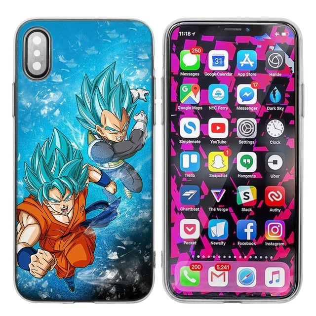 Dragon Ball Z Anime Goku Cartoon Phone Case