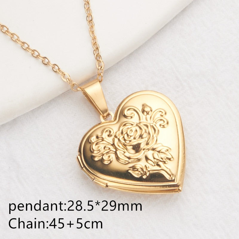 Opening Heart Necklace