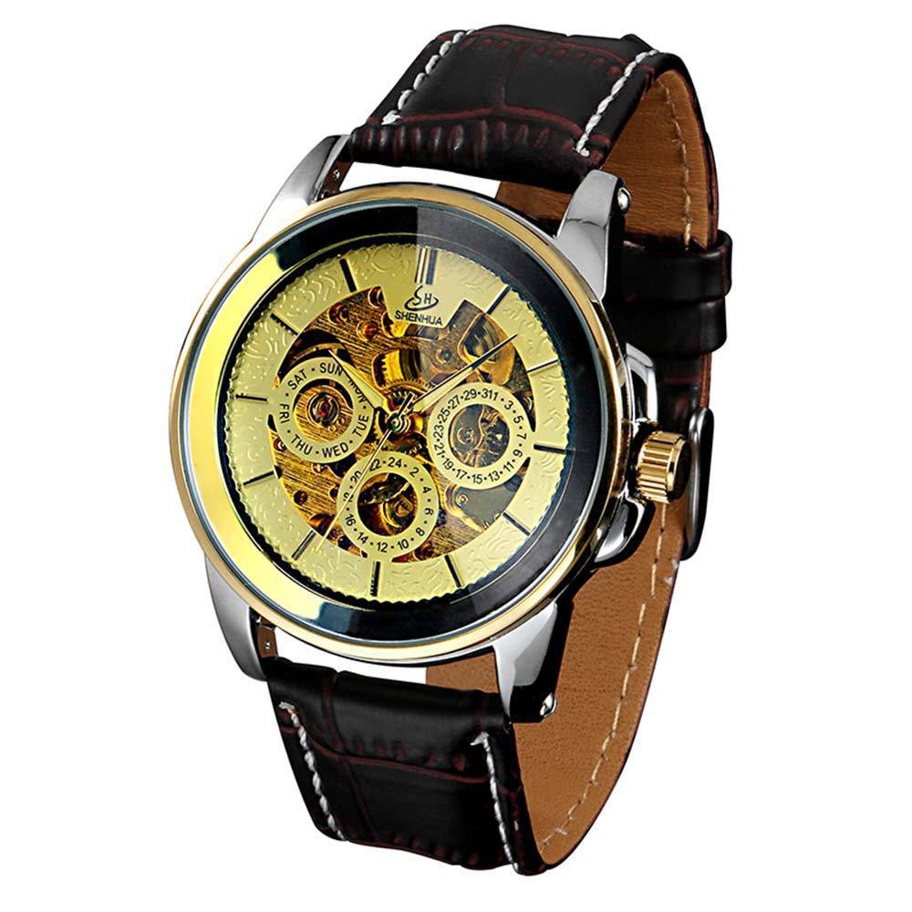 SHENHUA Men's Fashion Hollow out Watch