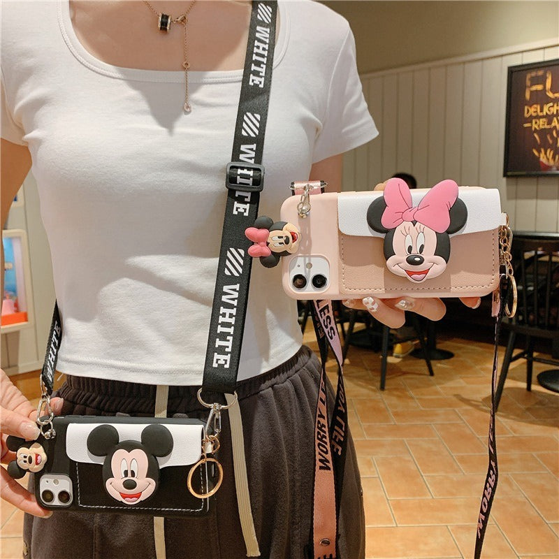 Mickey and Minnie Card and Coin Purse