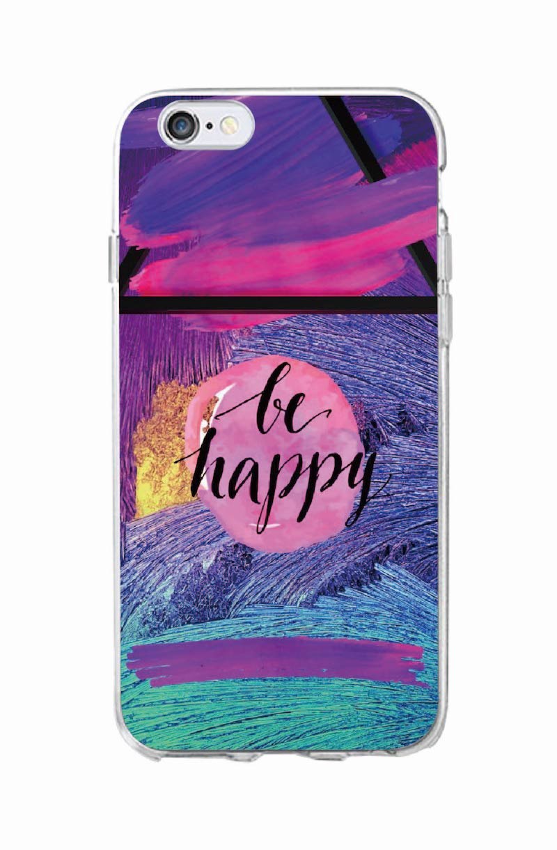 Only Love Happy Trust Quote Soft Phone Case