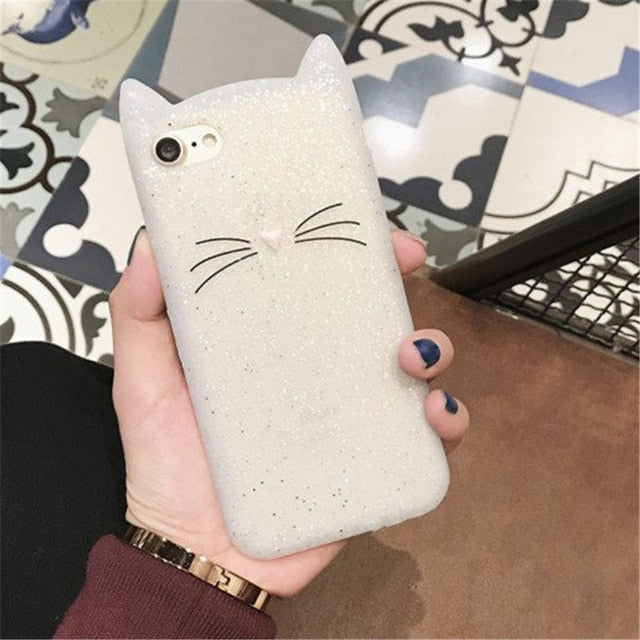 3D Cartoon Soft Silicone Phone Case