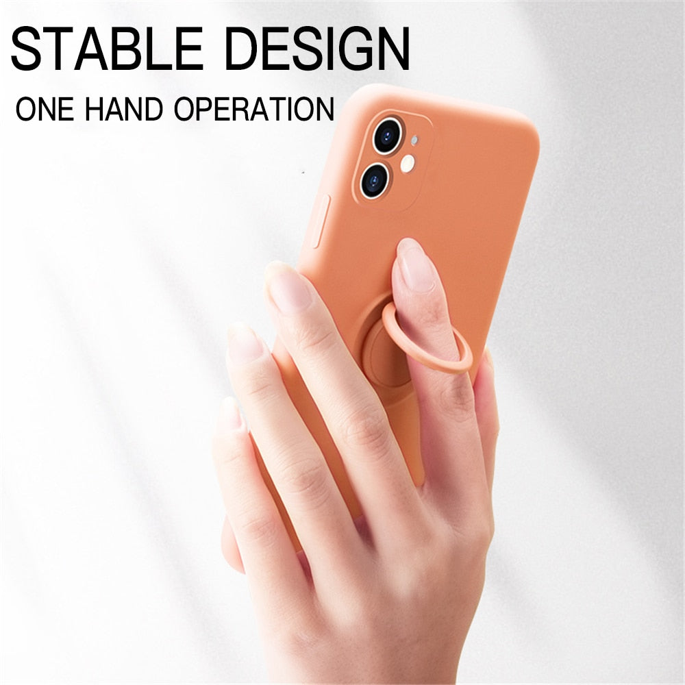 LOVECOM Ring Holder Hand Strap Phone Case