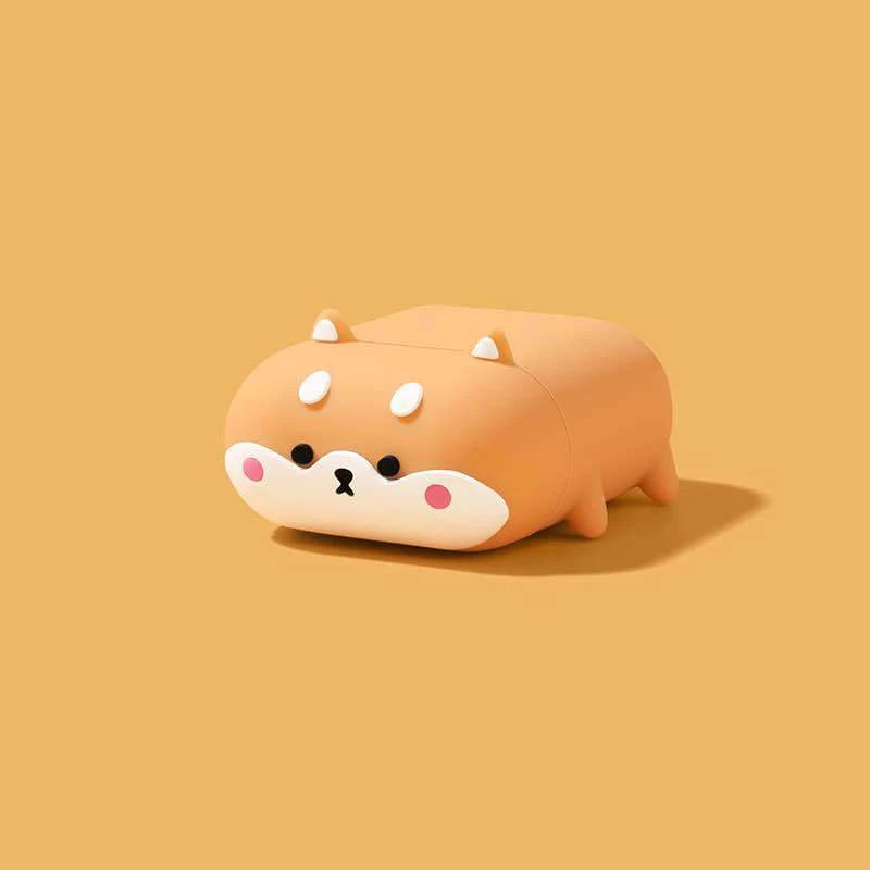 Cute Shiba Inu Soft Silicone Cover For Airpods